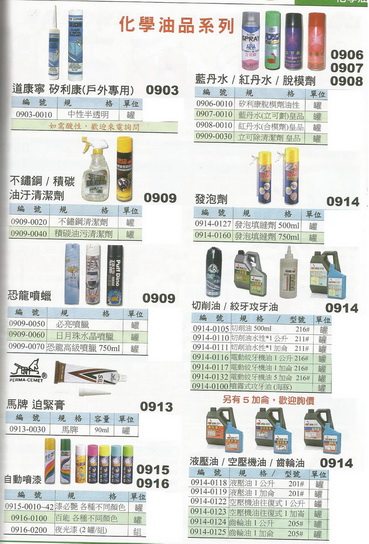 各式潤滑油品-2