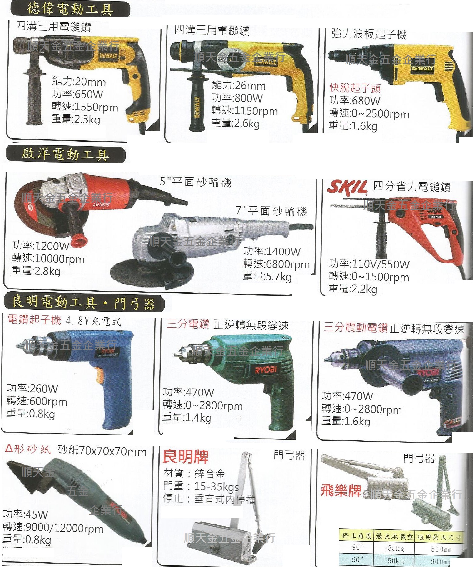 綜合電動工具-24