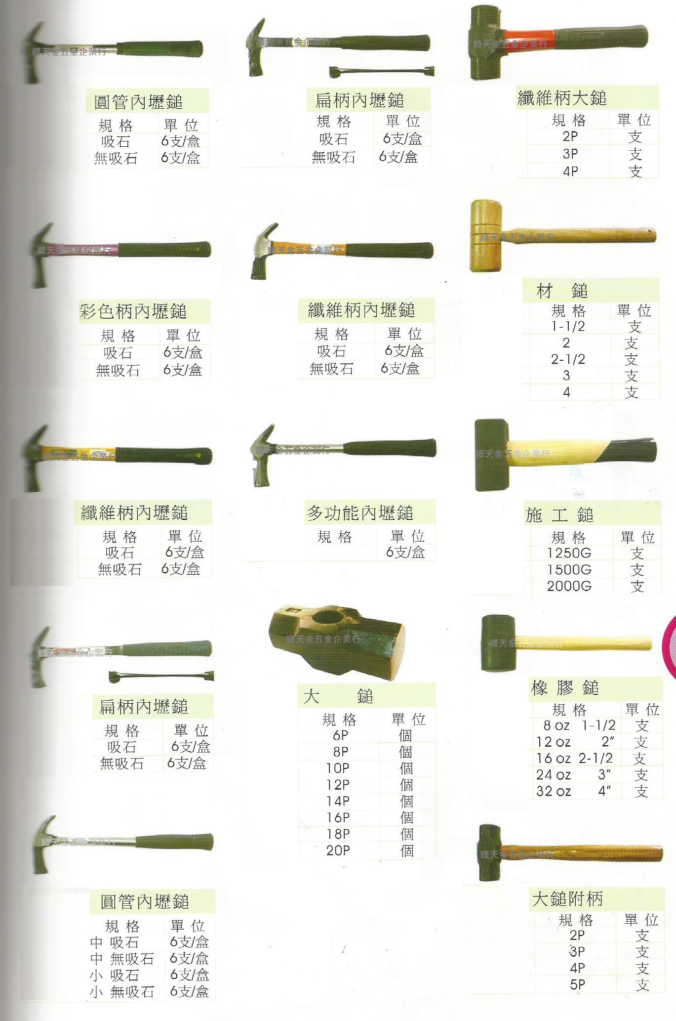 槌、斧、斬系列一