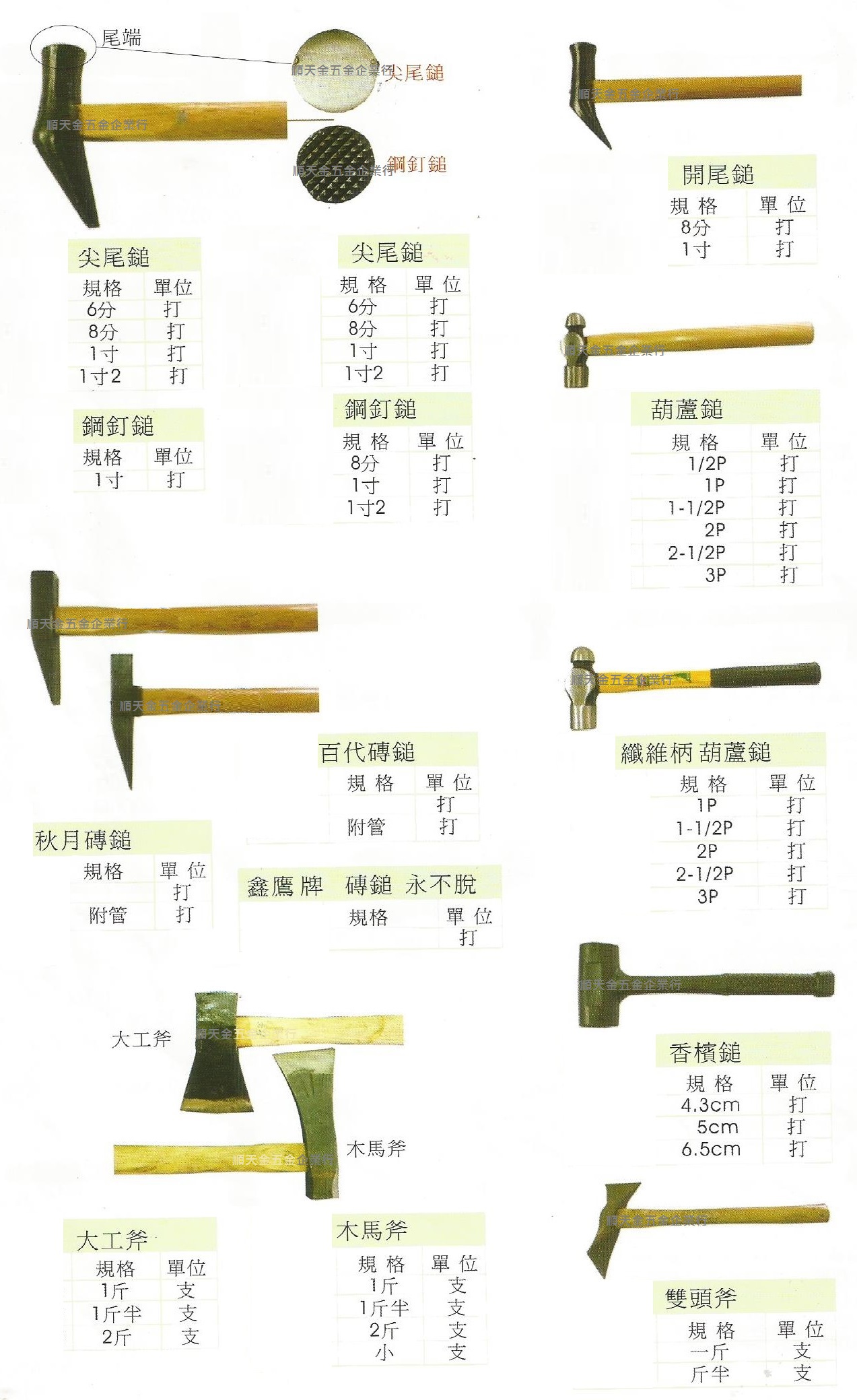 槌、斧、斬系列二