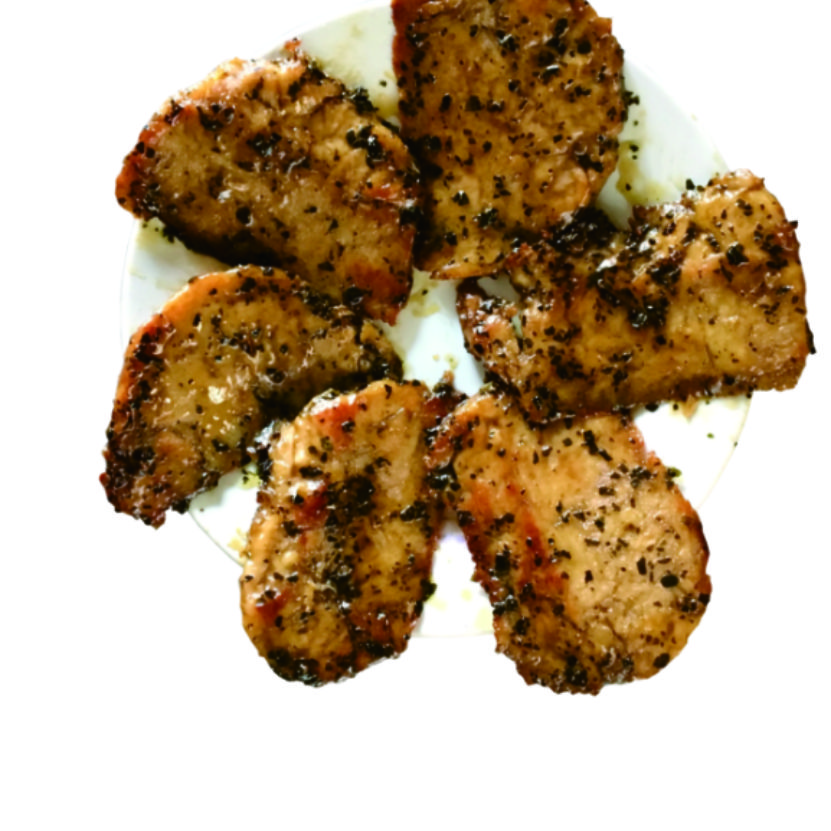 淵仁素食-蜜汁燒肉(蛋奶素)