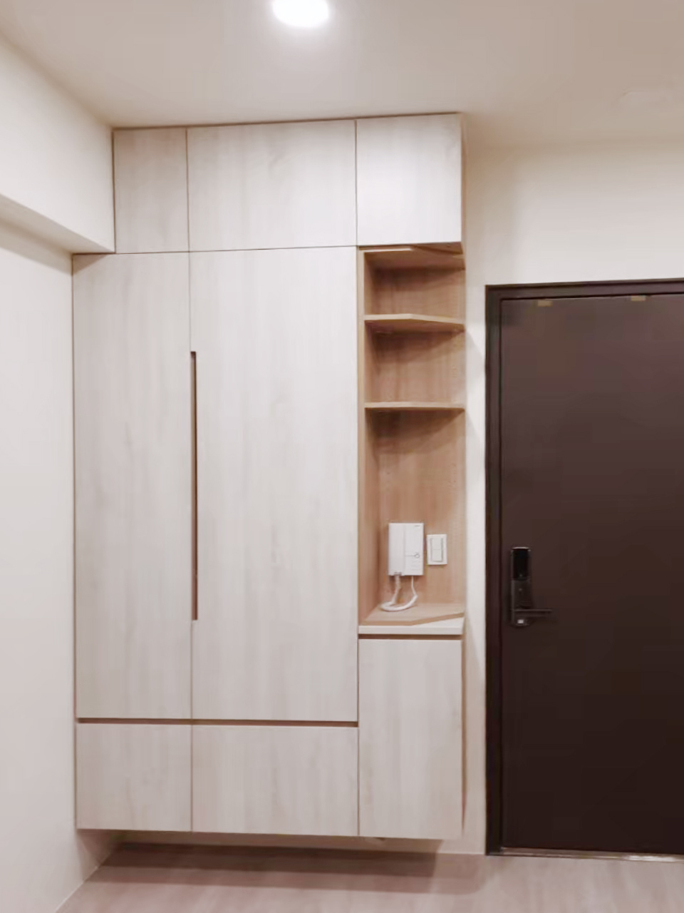 桃園系統玄關櫃工程