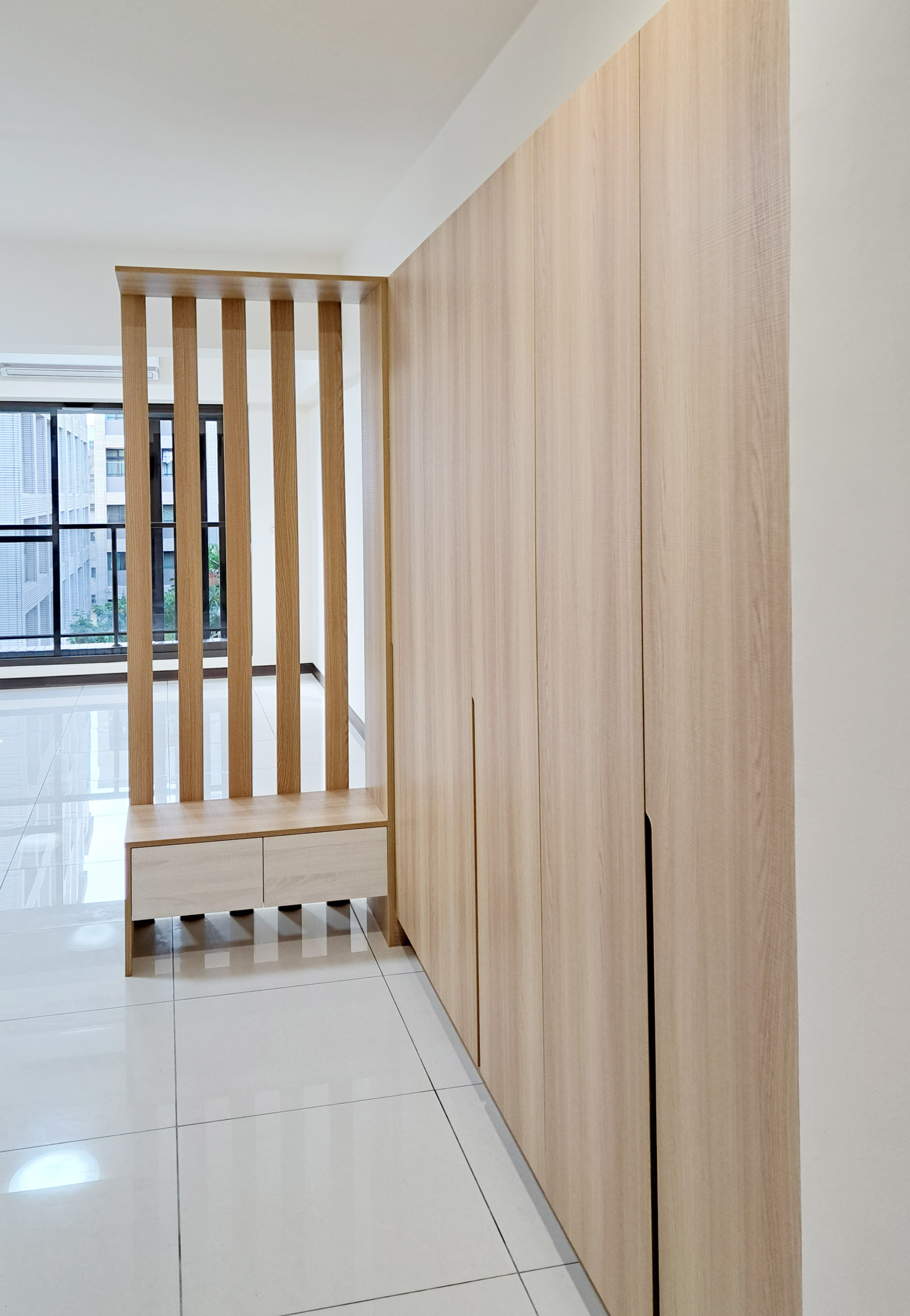 桃園客製化系統玄關櫃家具