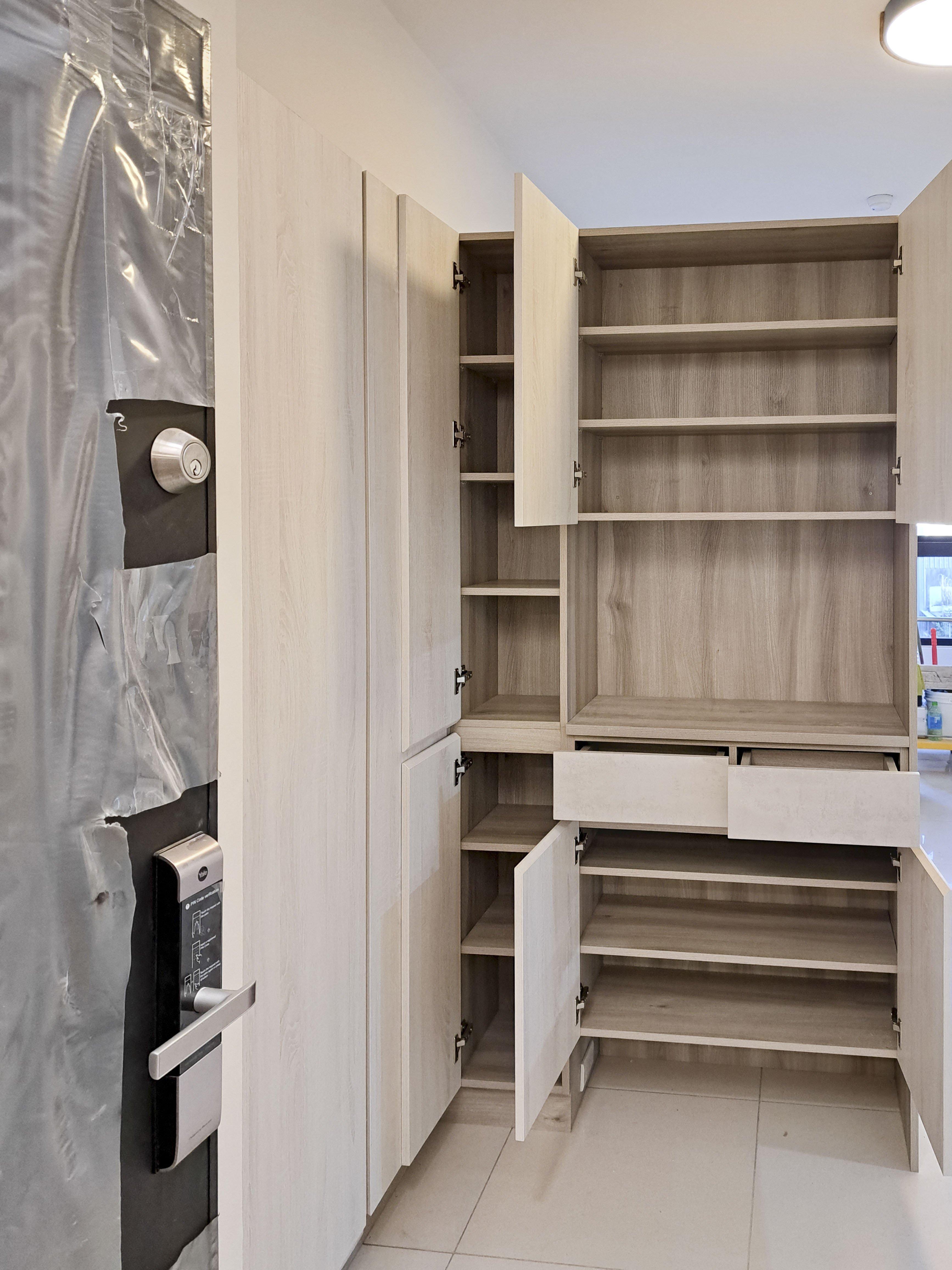 桃園系統玄關櫃-中壢區系統櫃規劃