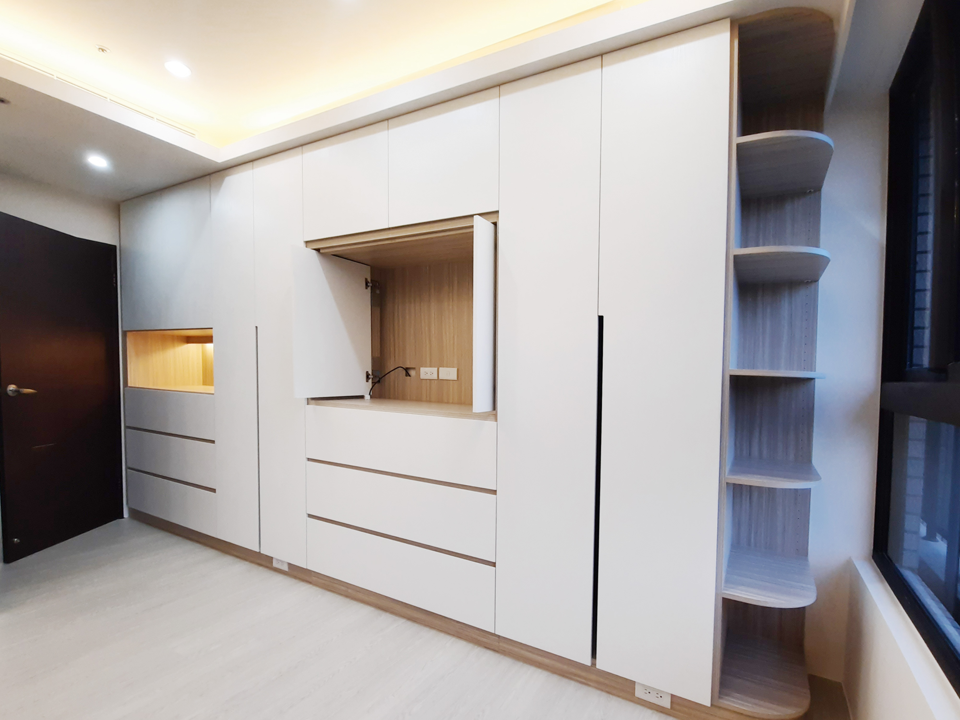 桃園綠建材系統衣櫃施工