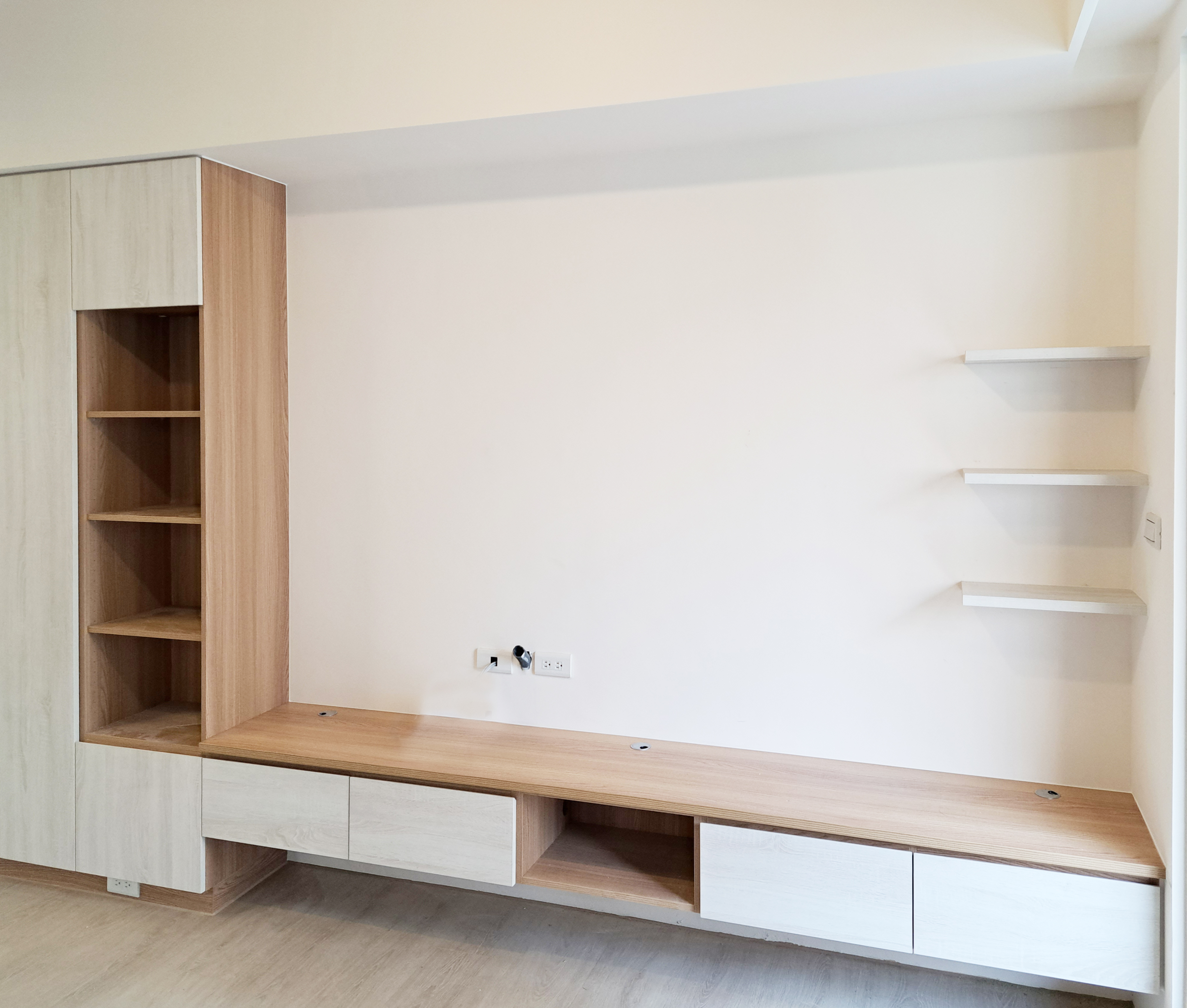 電視牆系統櫃樣式