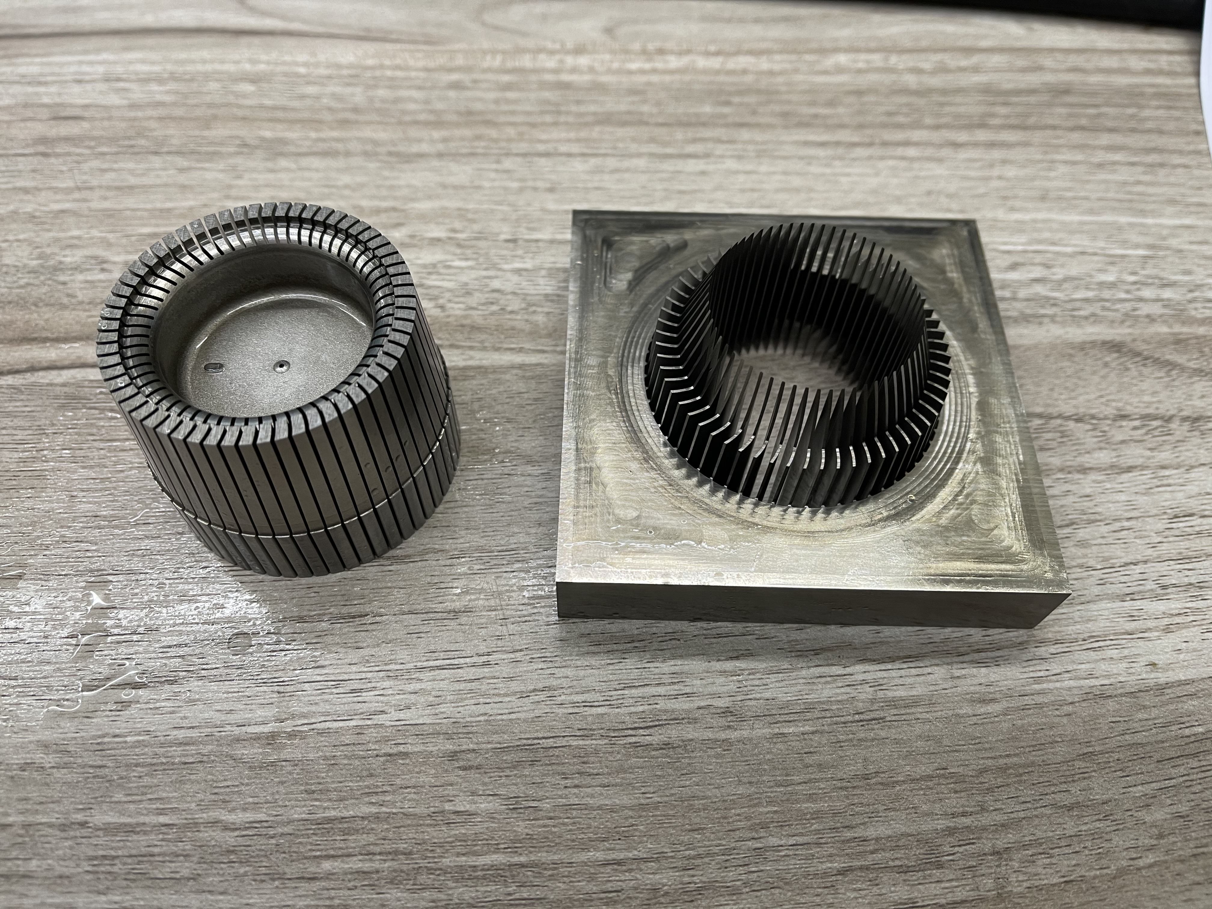 上下異形扇葉加工