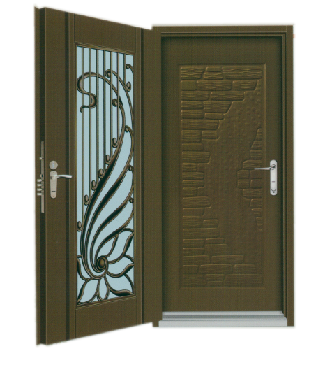 外;佳音鑄鋁玄關門