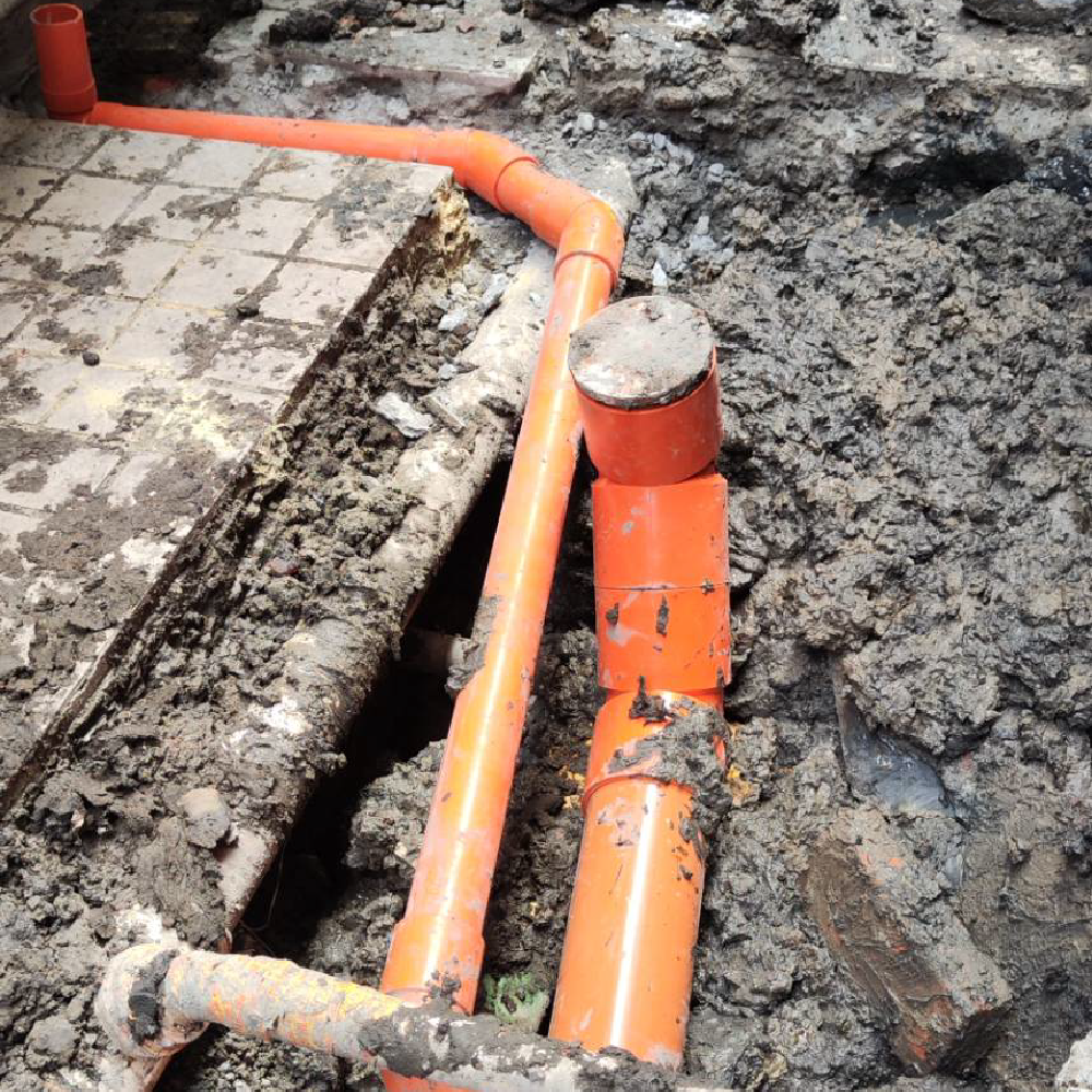 北投懷德街協助承辦申請污水管倒灌改管工程