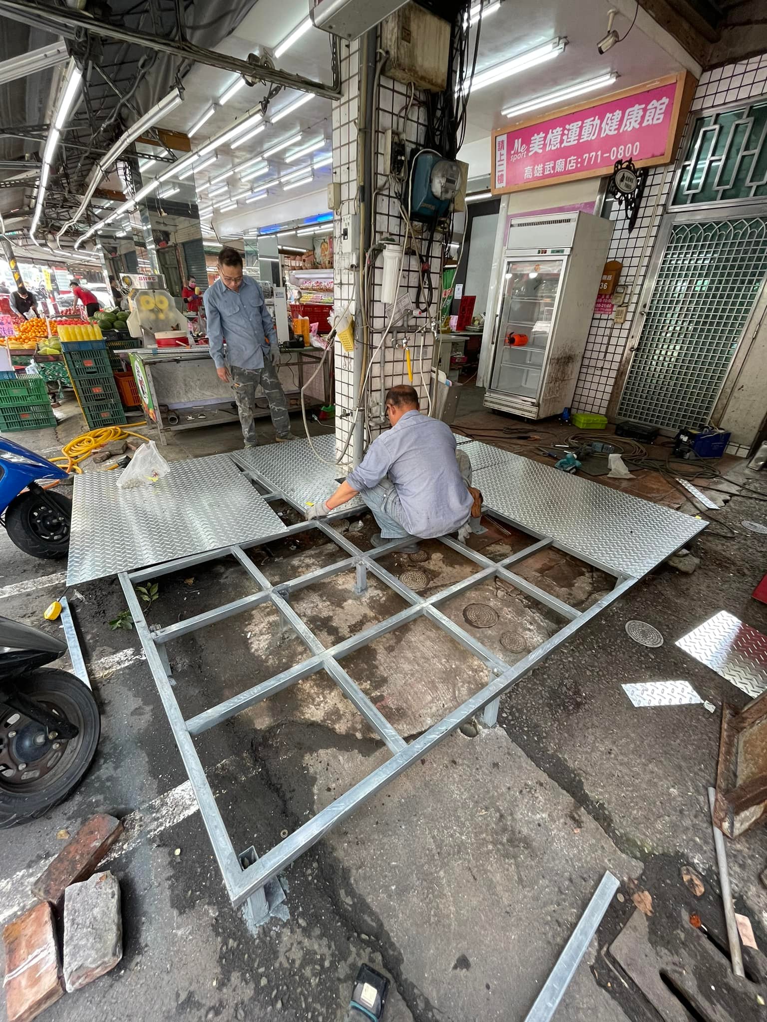 騎樓搭建平台工作台