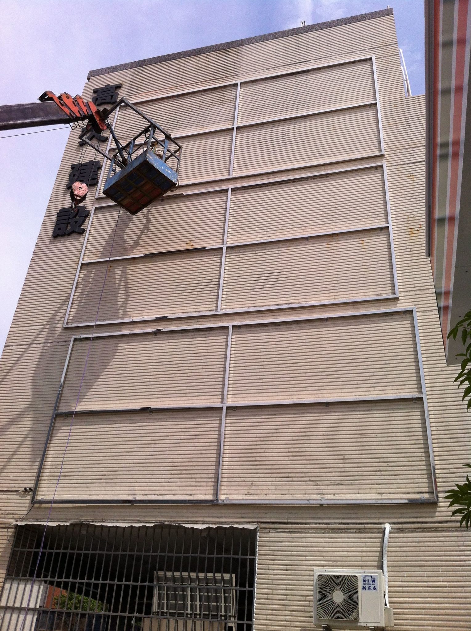 廣告牆不銹鋼骨架