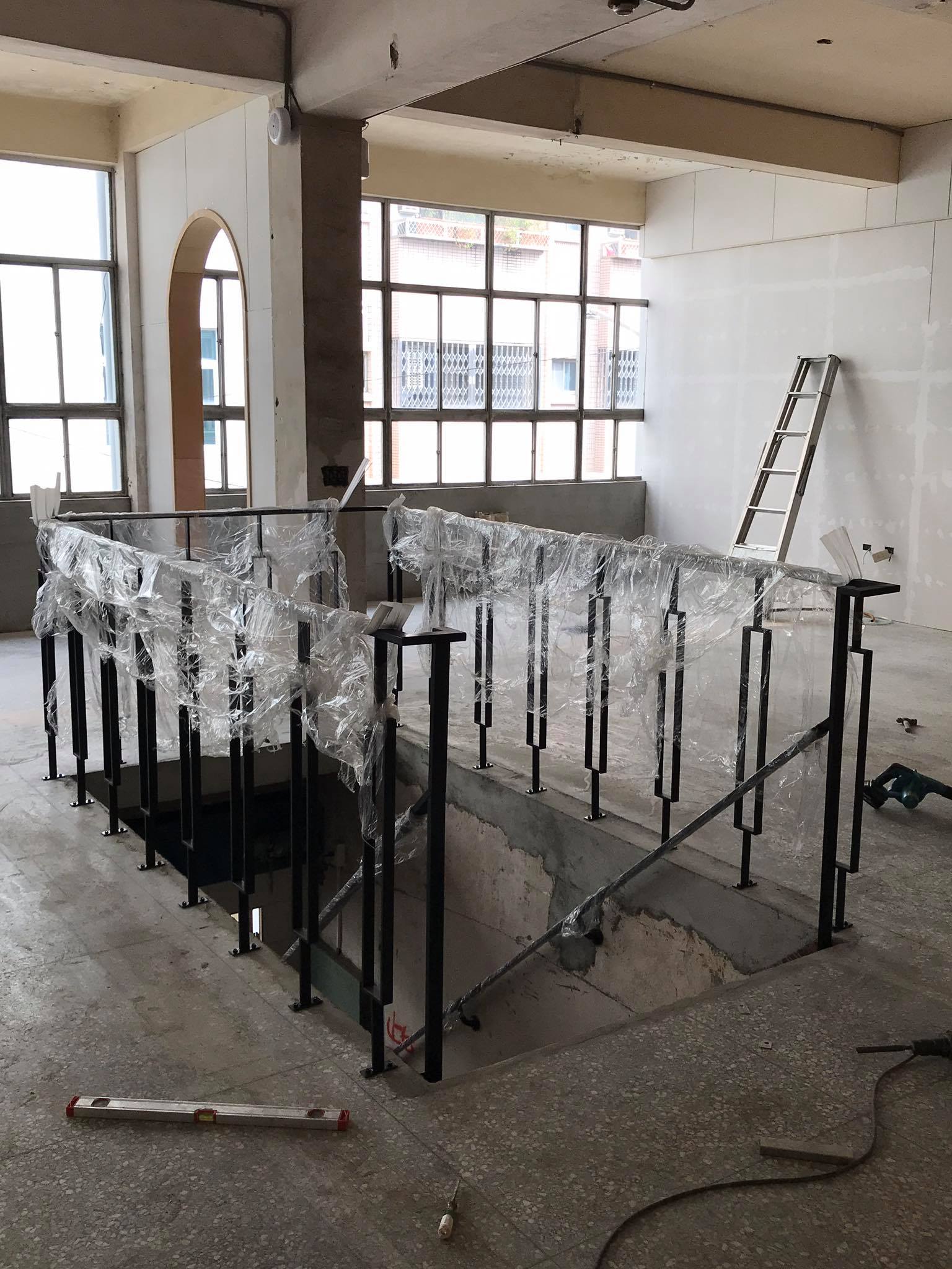 不銹鋼烤漆扶手