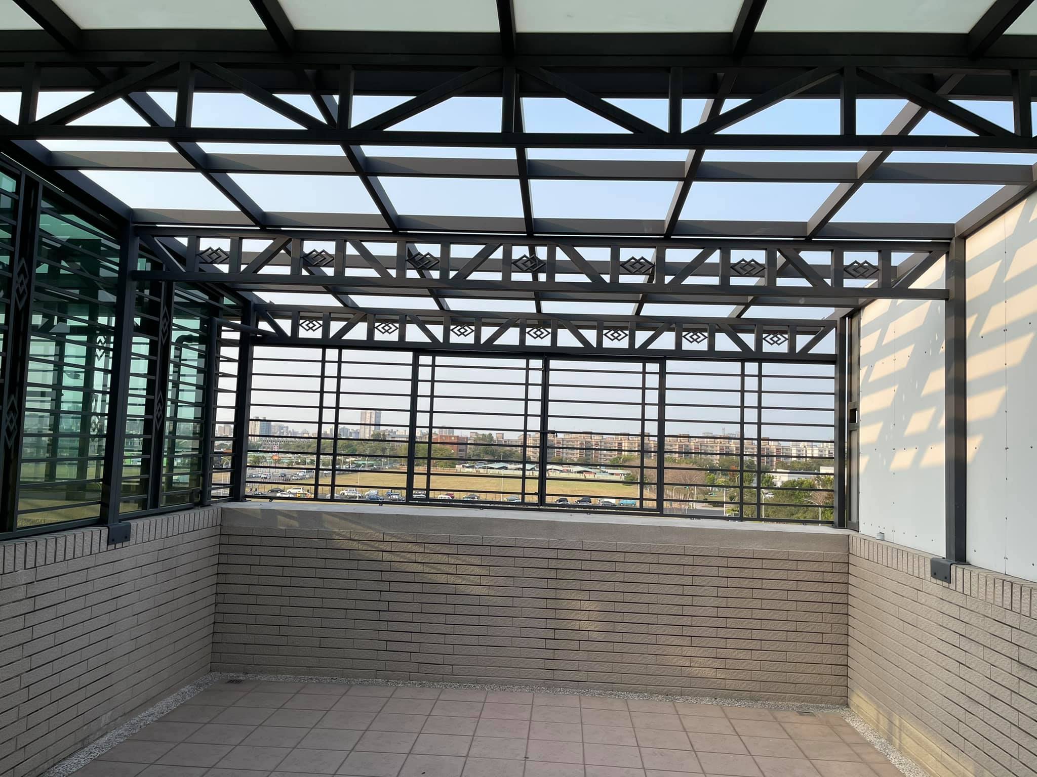 高雄玻璃採光罩