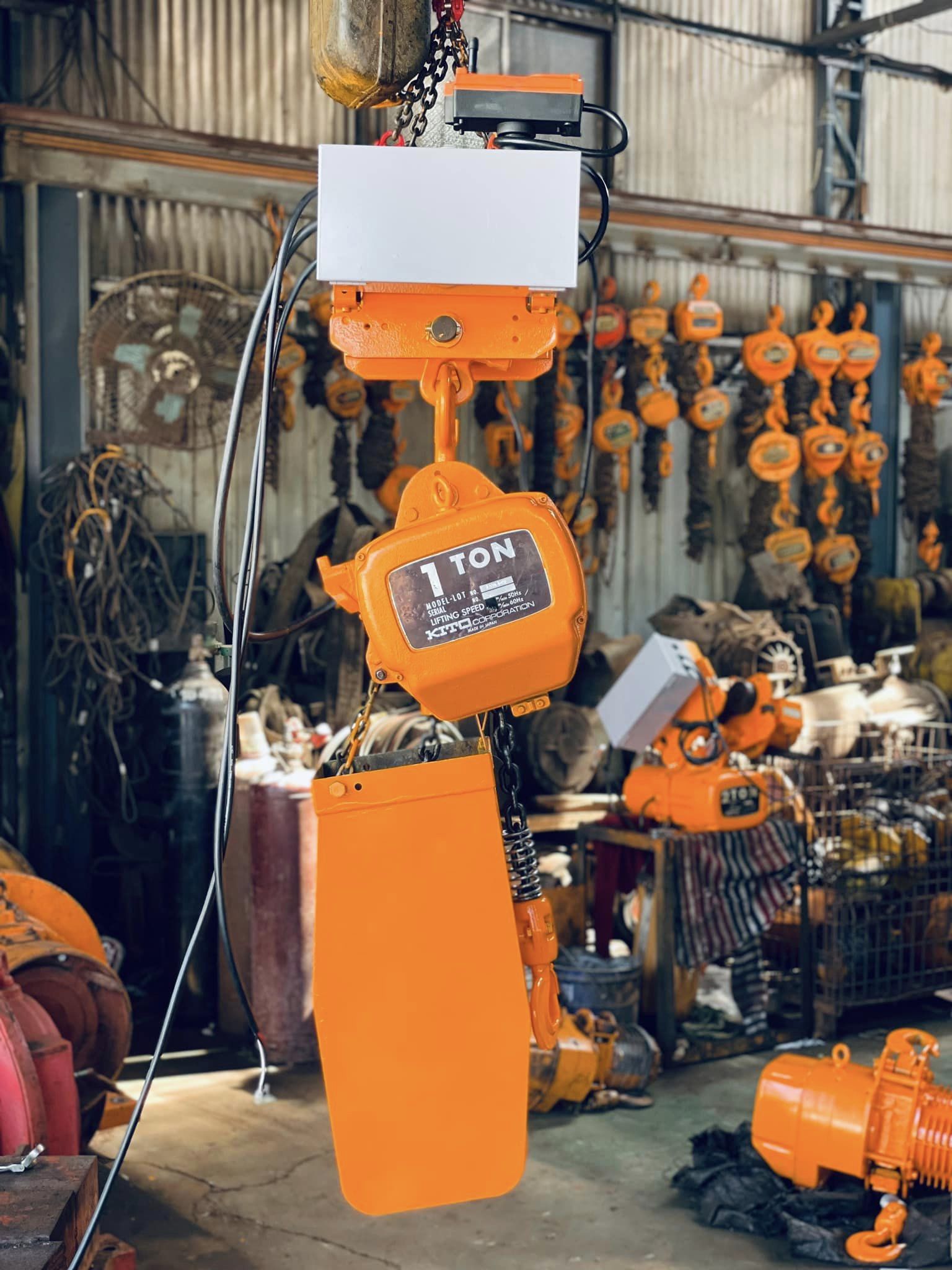 1噸高速型鏈條吊車