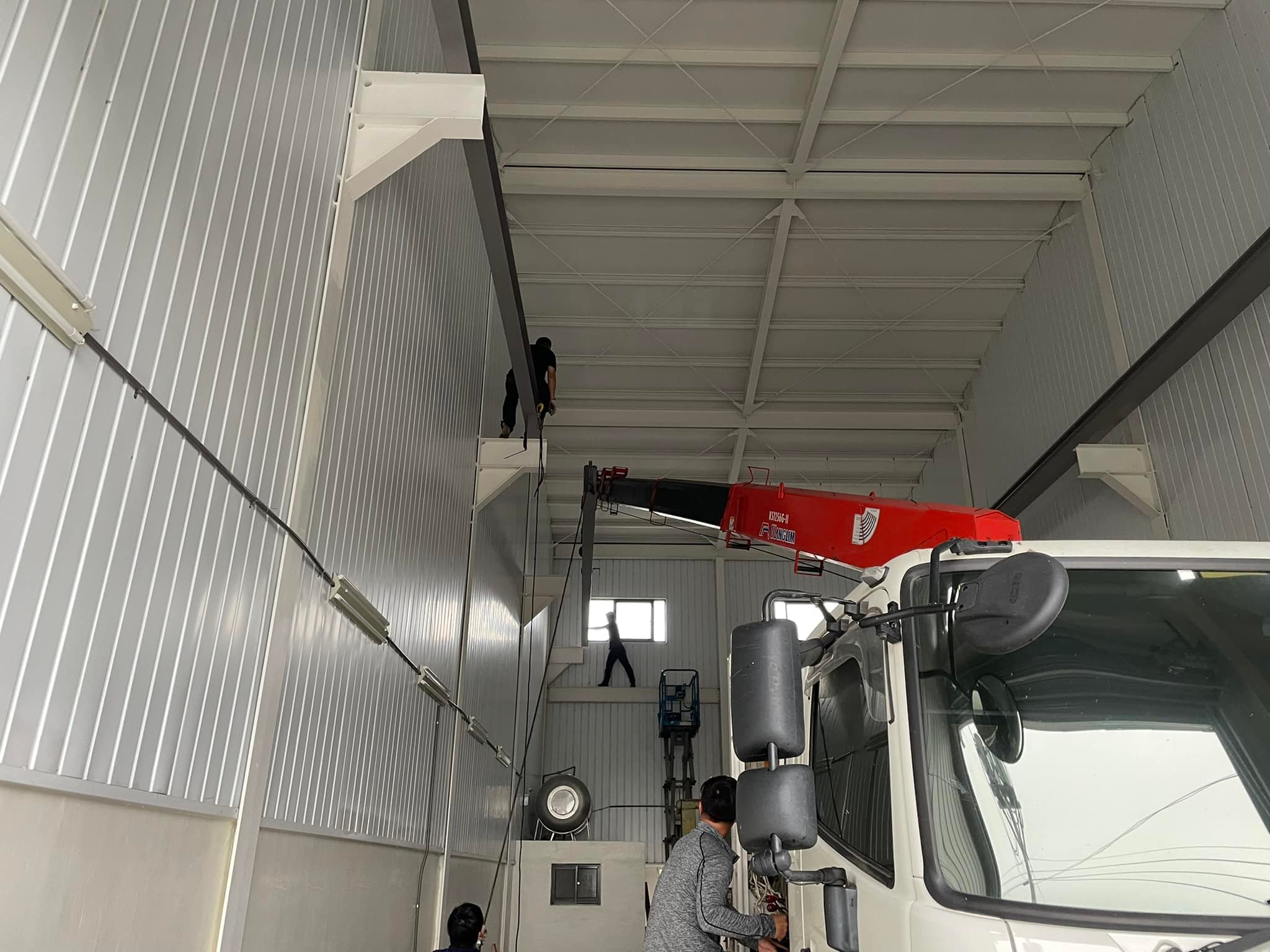 天車軌道、橫梁安裝工程2