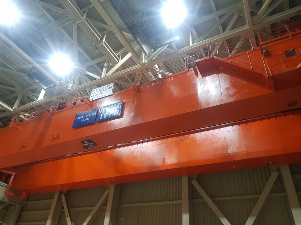 核三廠173噸天車偵測器更換2