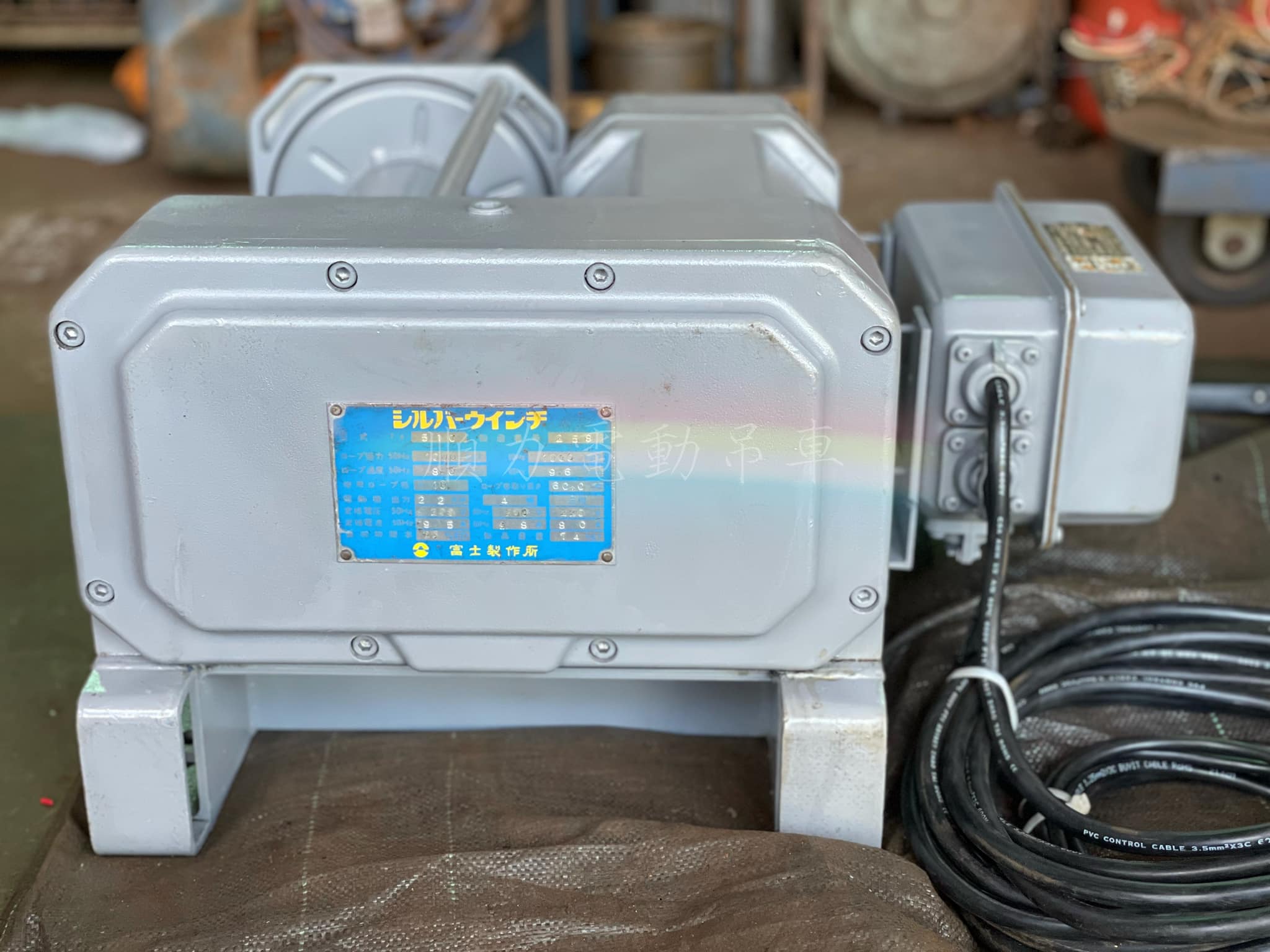 日本富士製作所慢速捲揚機