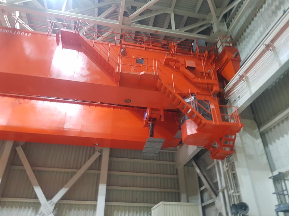 核三廠173噸天車偵測器更換1