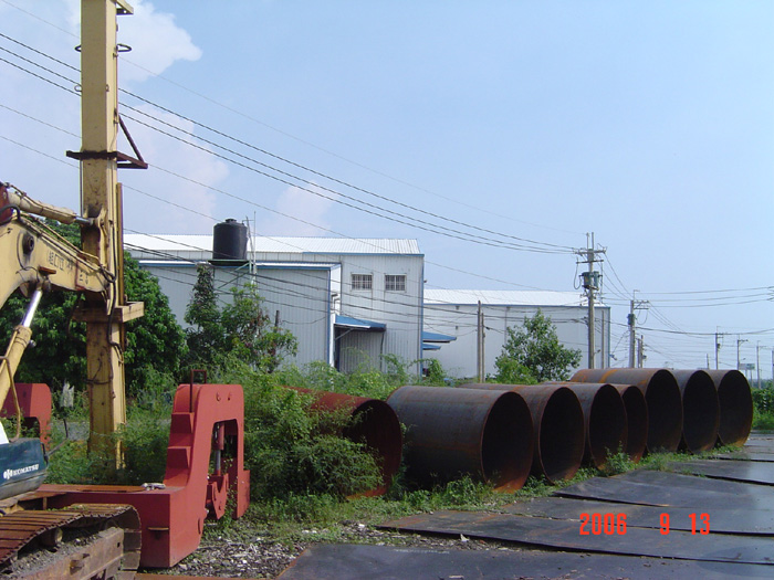 專營污水下水道工程，立坑機製造、覆工蓋板、鋼環、伸縮臂、CNC切割、鐵模(沉箱鐵腳)