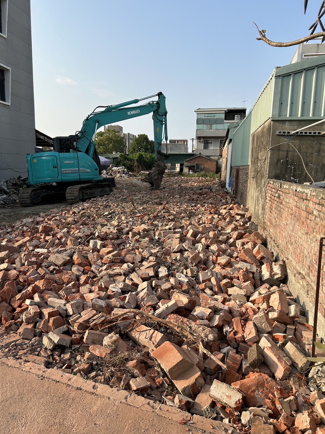 紅磚平房拆除