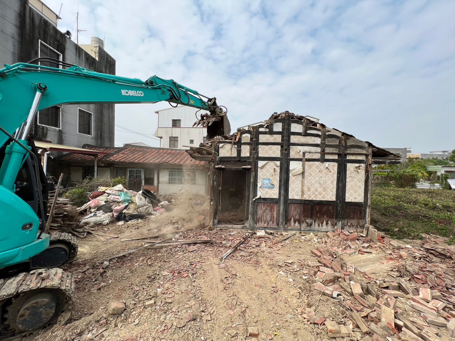 紅磚平房拆除