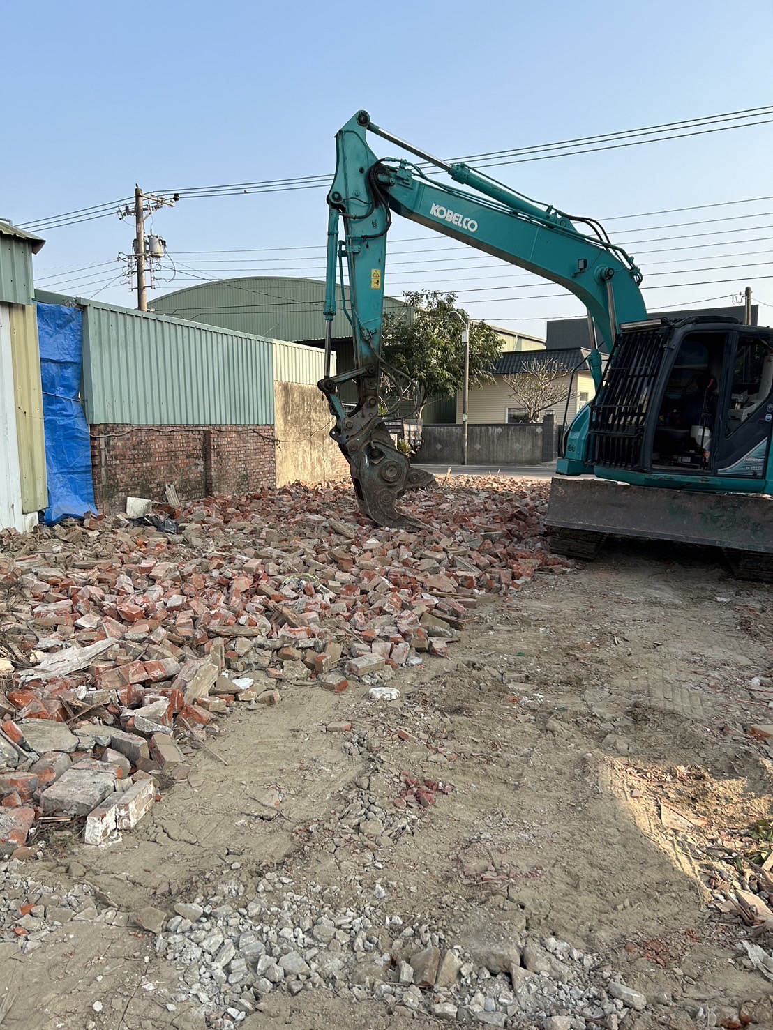 紅磚平房拆除