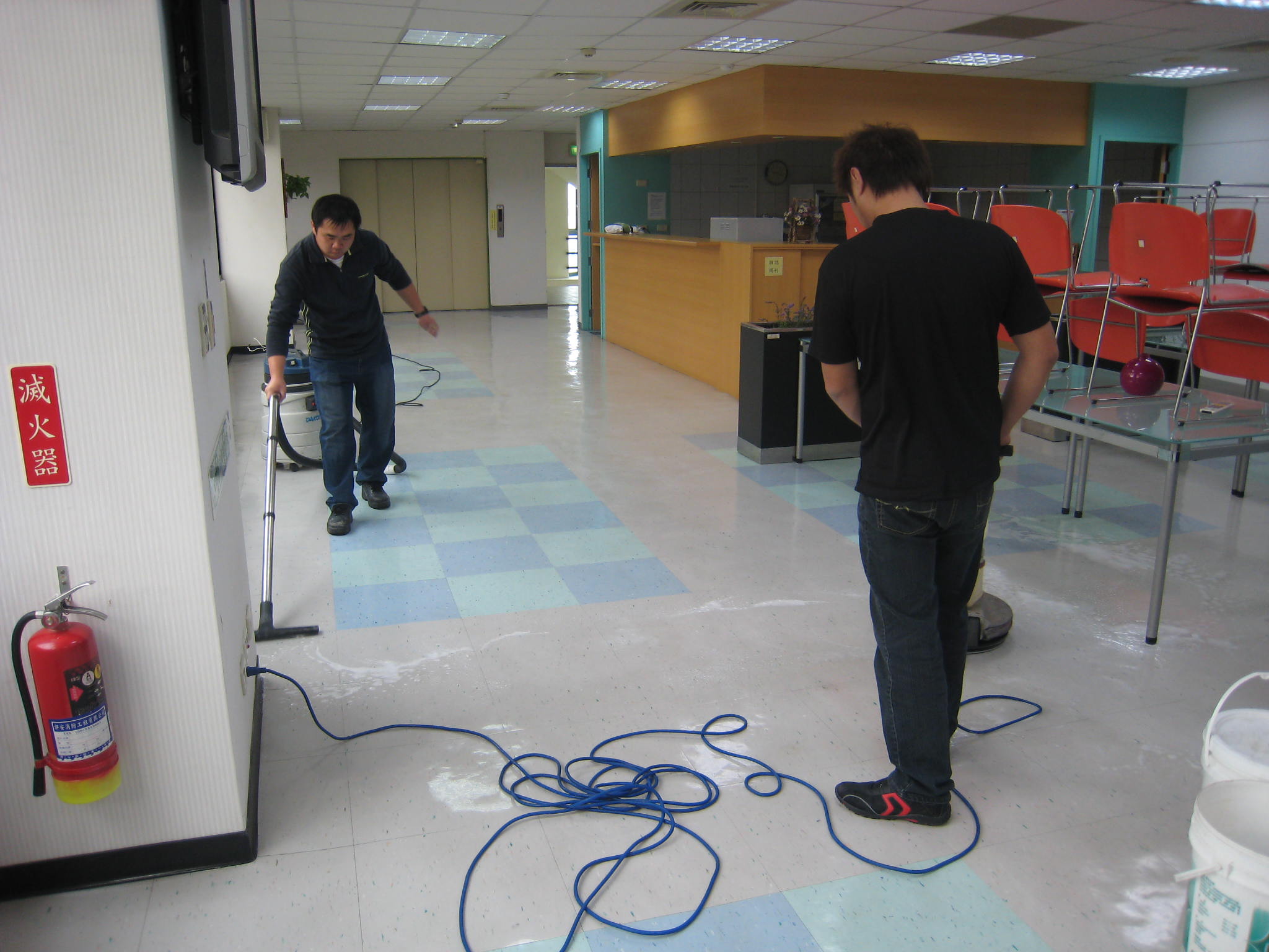 慶康科技塑膠地板除臘