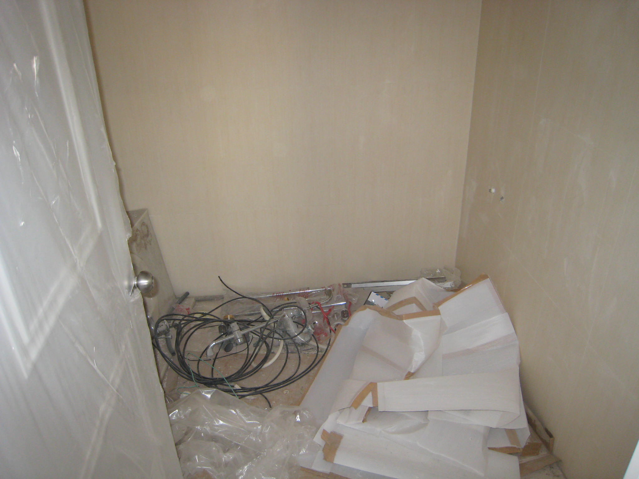 空中別墅裝潢後清潔前