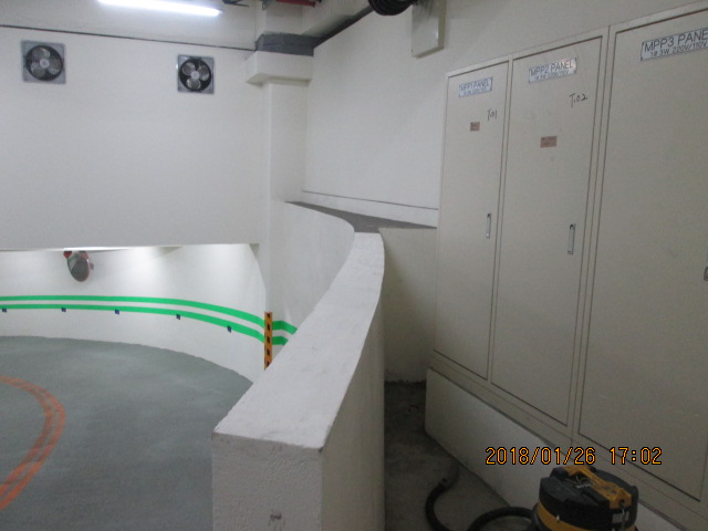 地下室停車場除塵5