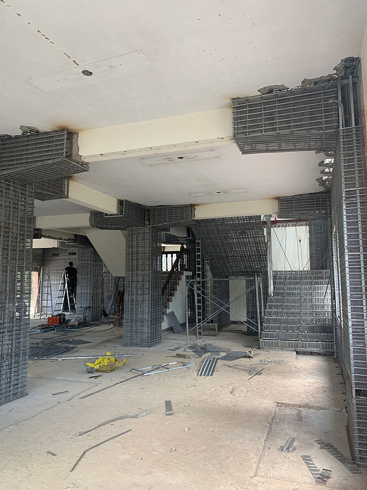 結構補強案（埔里）SRC鋼網牆-7