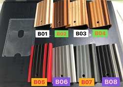 L型雙色塑膠壓條