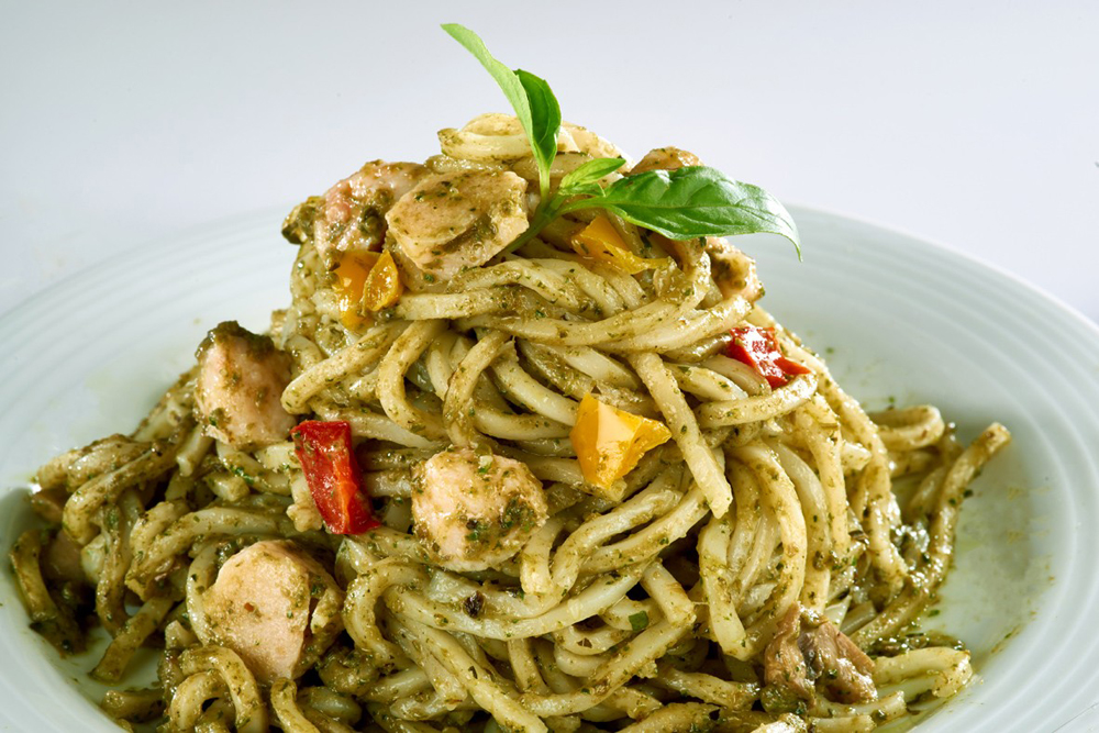 青醬義大利麵