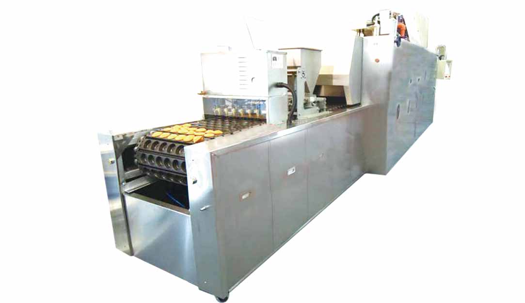 紙杯蛋糕生產線