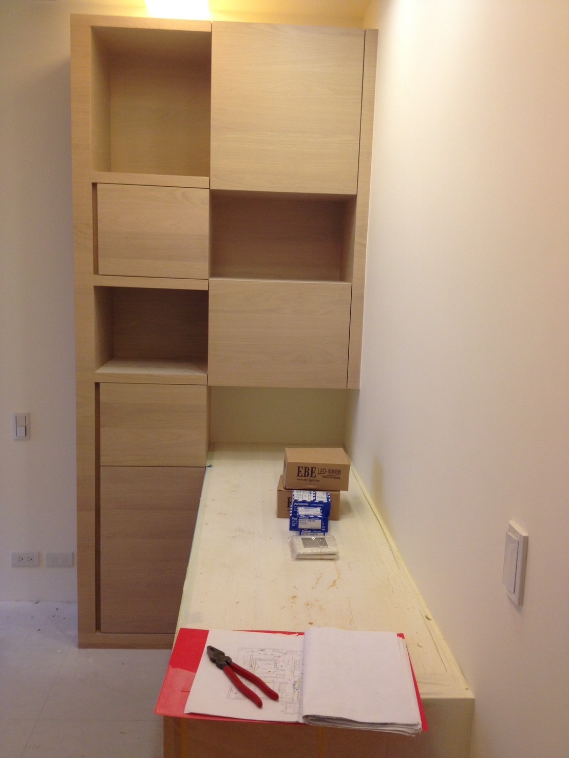 嘉義系統櫃施工