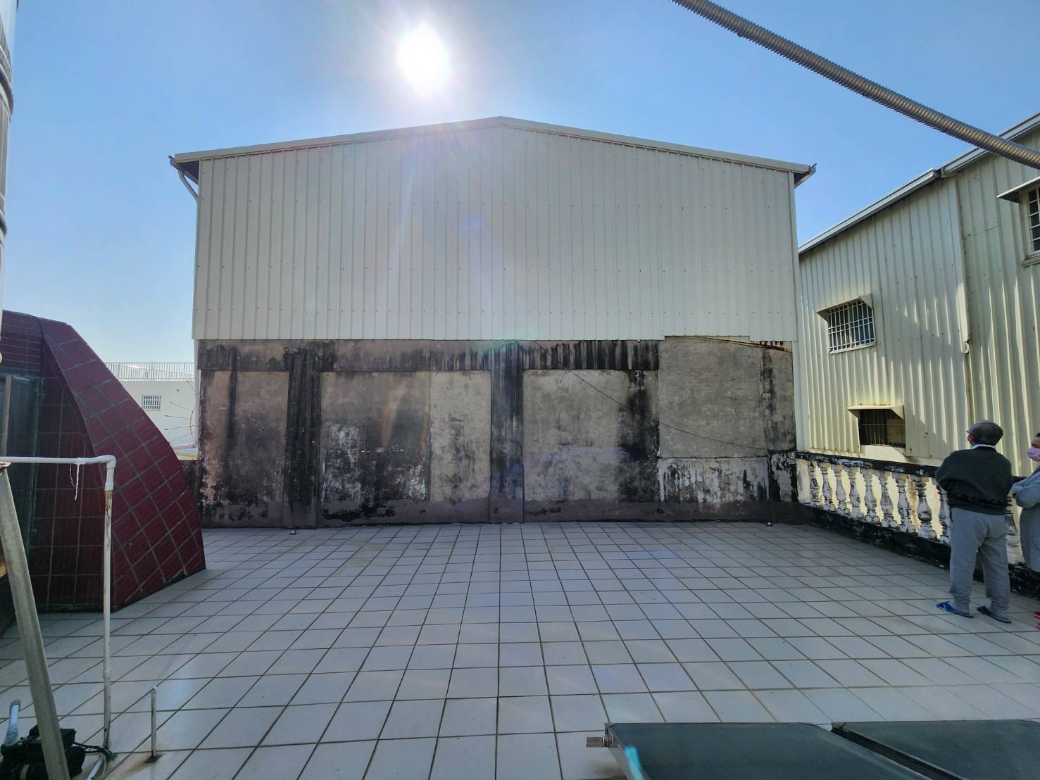 鐵皮屋工程-烤漆浪板