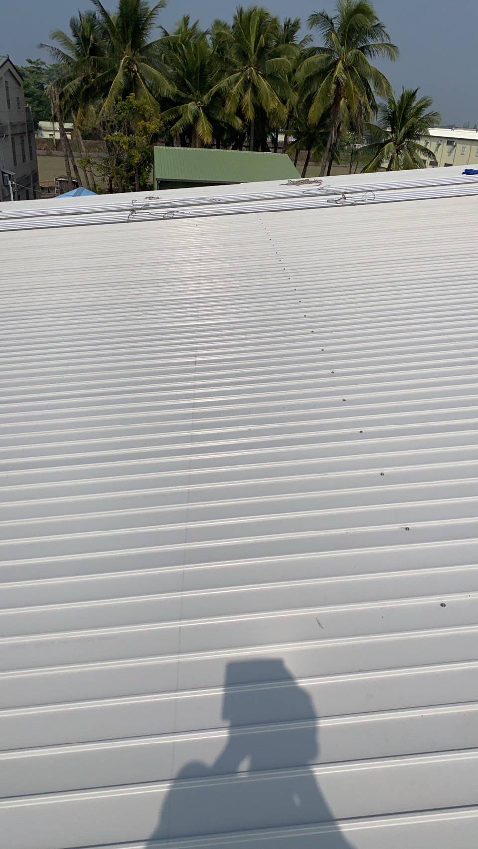 鐵皮屋工程-烤漆浪板