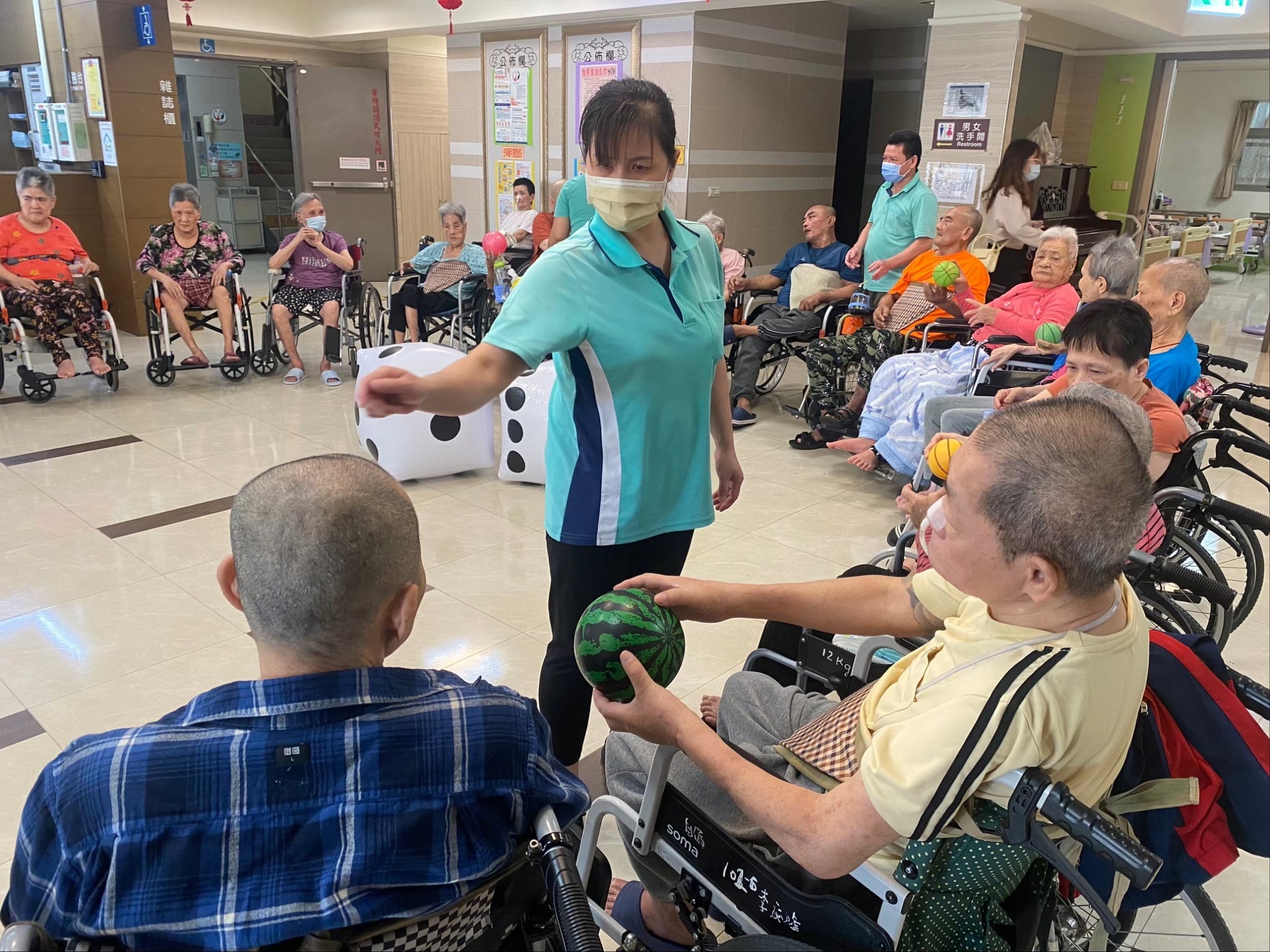 健口操衛教暨骰子大賽