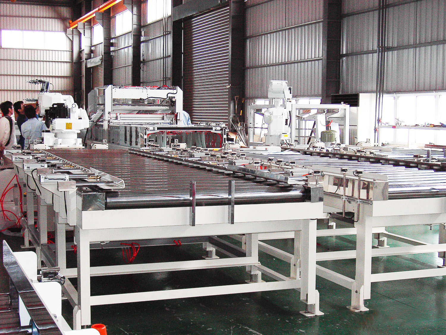 棧板式玻璃包裝機