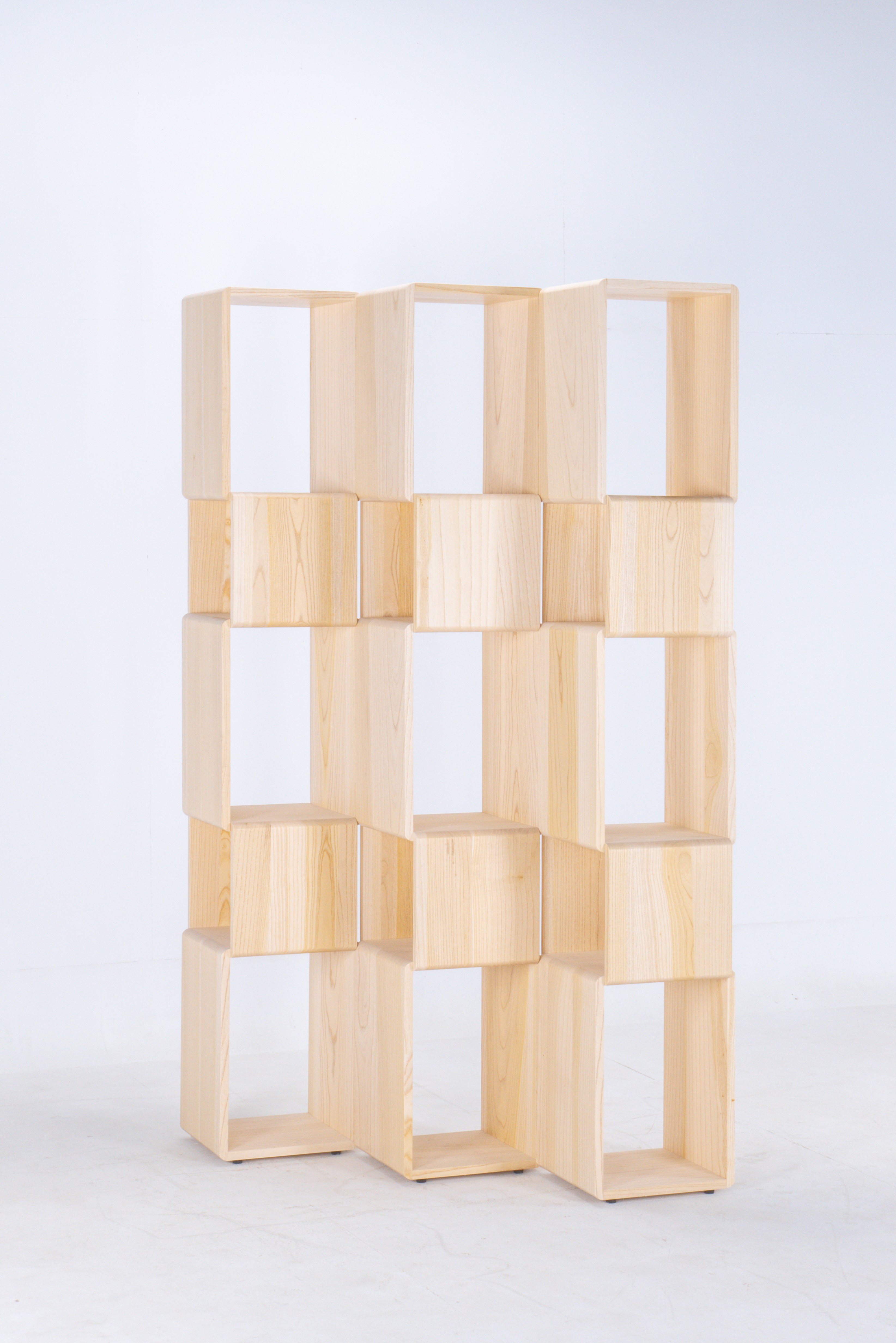 隔間櫃(原木色)