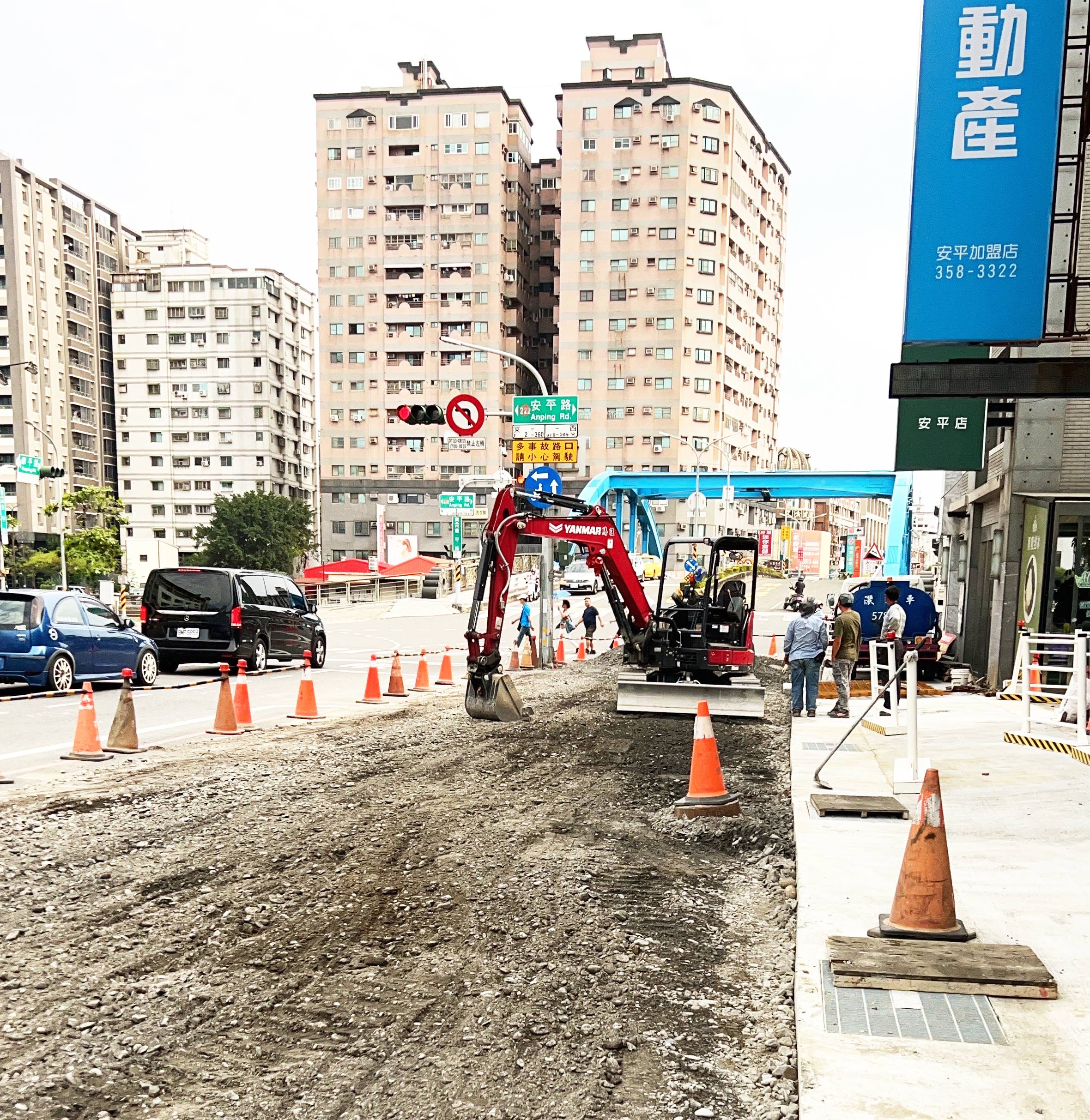 道路拓寬工程交通管制