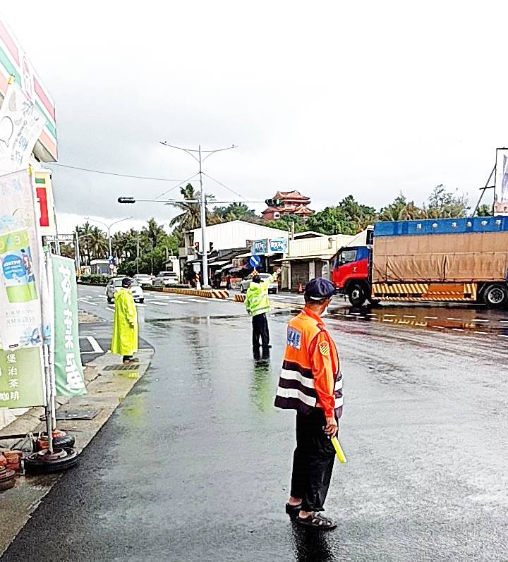 南鯤鯓廟口交通管制1