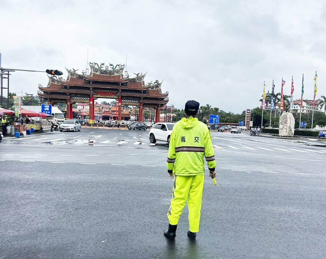 南鯤鯓廟口交通管制2