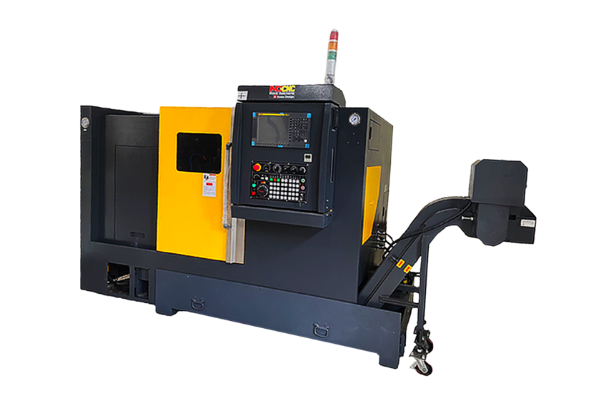 斜床式數控車床