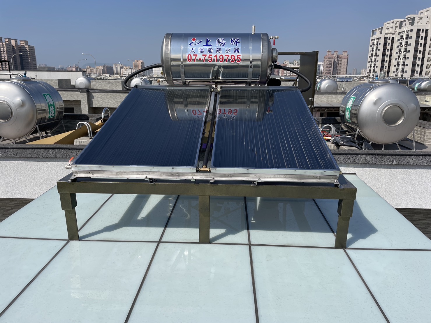 上陽太陽能熱水器