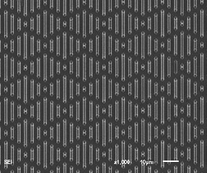 電鑄大面積微米結構