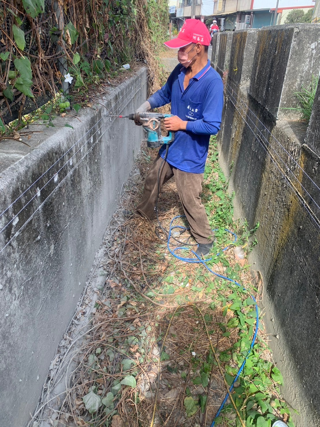 都計農地土木工程現場施工