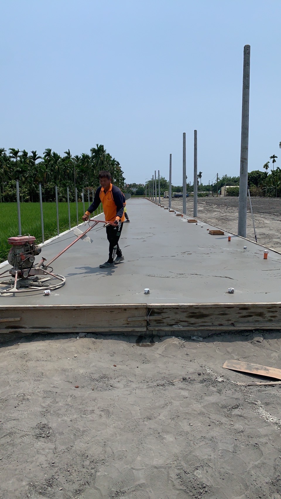 都計農地土木工程粉光施工照