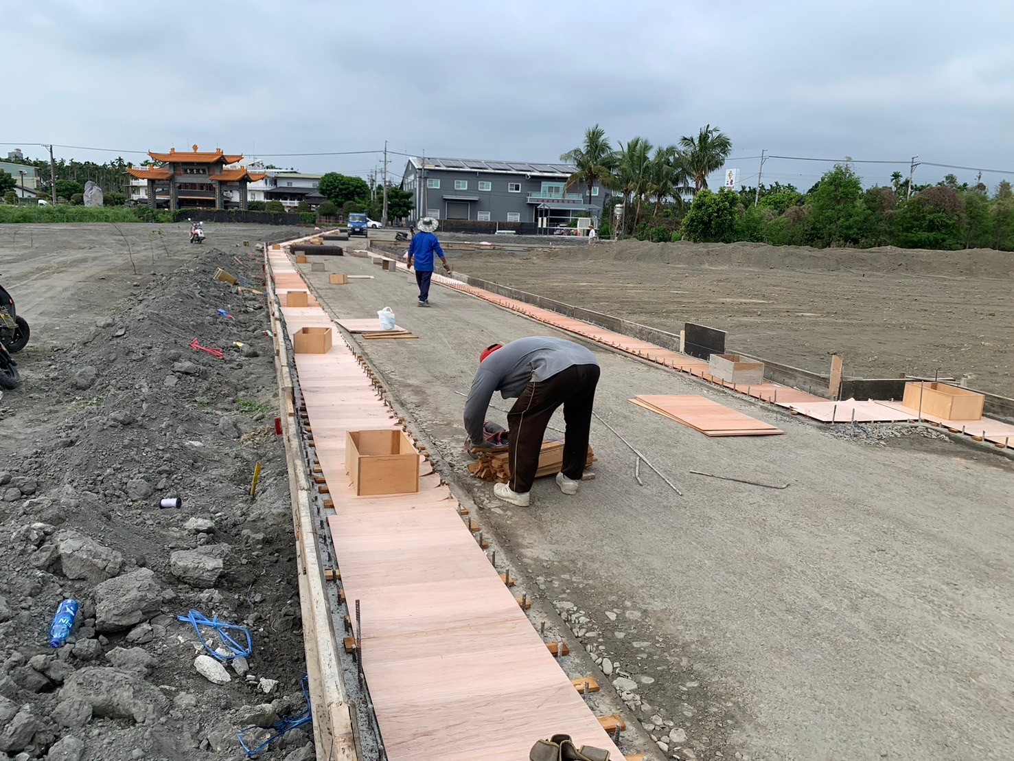 都計農地土木工程板模工程施工