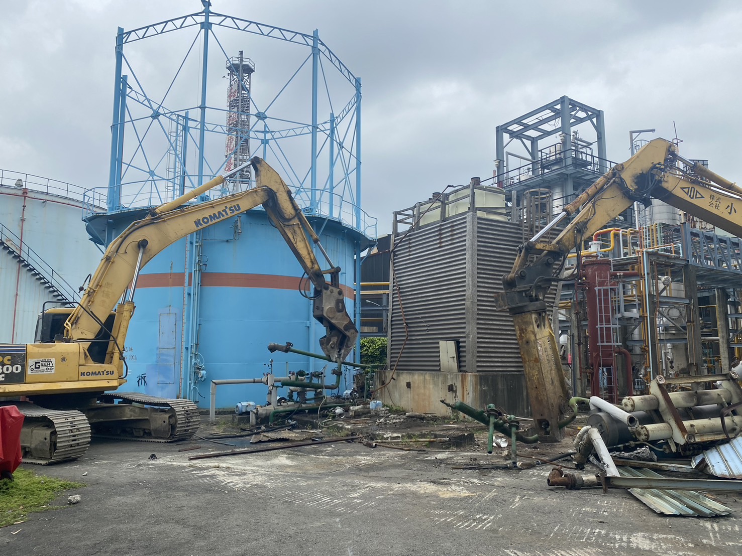 高雄鍛造工廠拆除