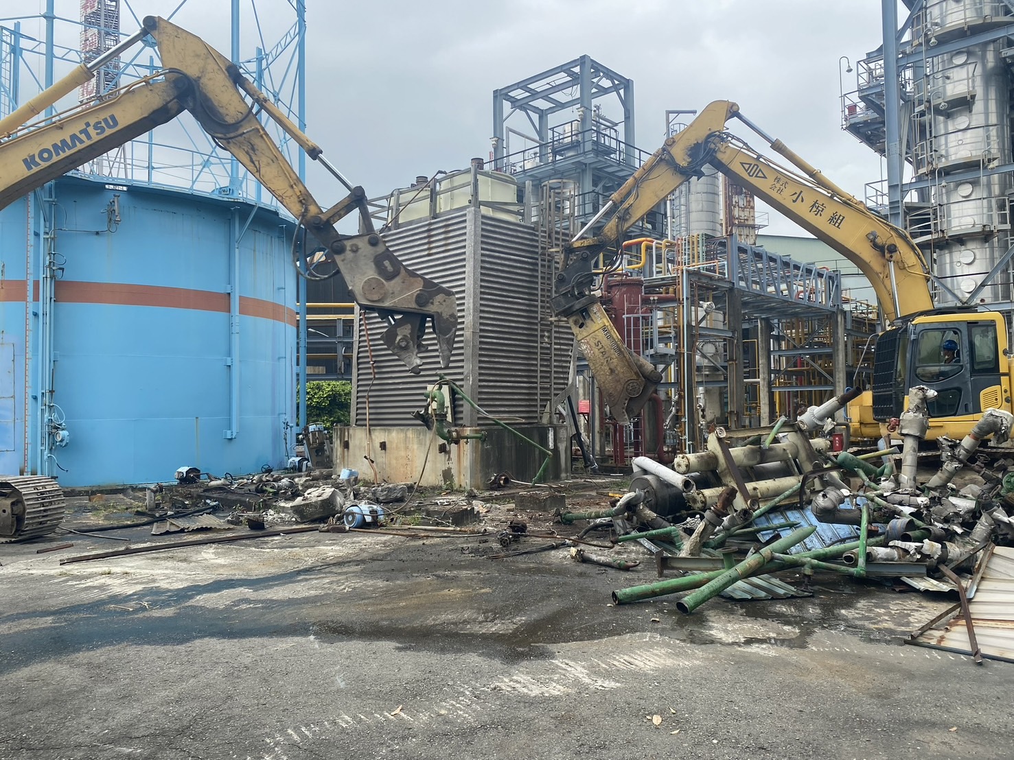 高雄工廠設備拆除
